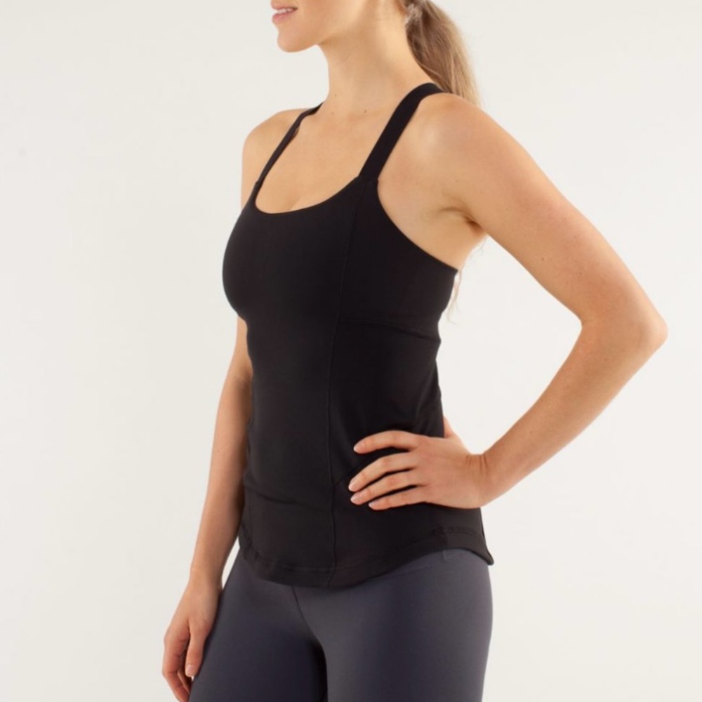 Lululemon | Work It Out Tank | Size 6 Black